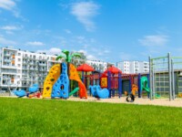 Plac zabaw przedszkola Edulica przy ulicy Szeligowskiej